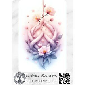 Celtic Knot Magnetic Bookmark, Laminated with Strong Magnet, Decorative Bookmark